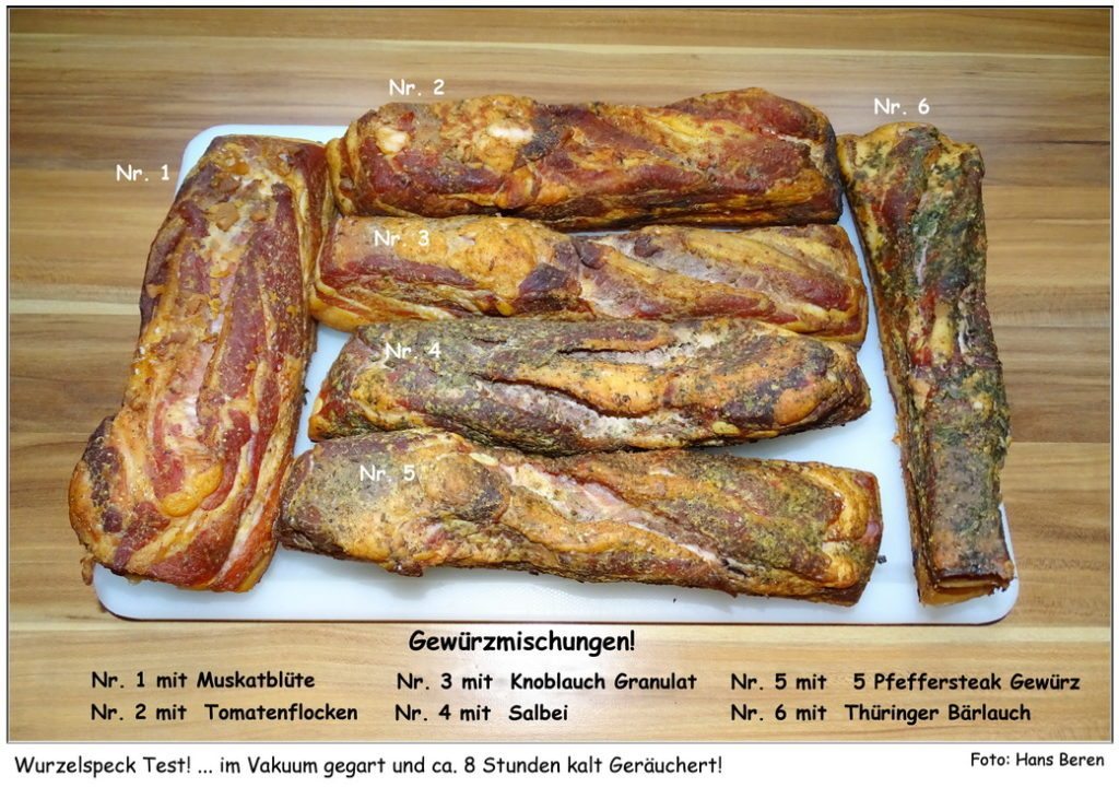 €48.75/kg Pökelmischung Würziger Bauchspeck Würzmischung für 4 Kg Fleisch 
