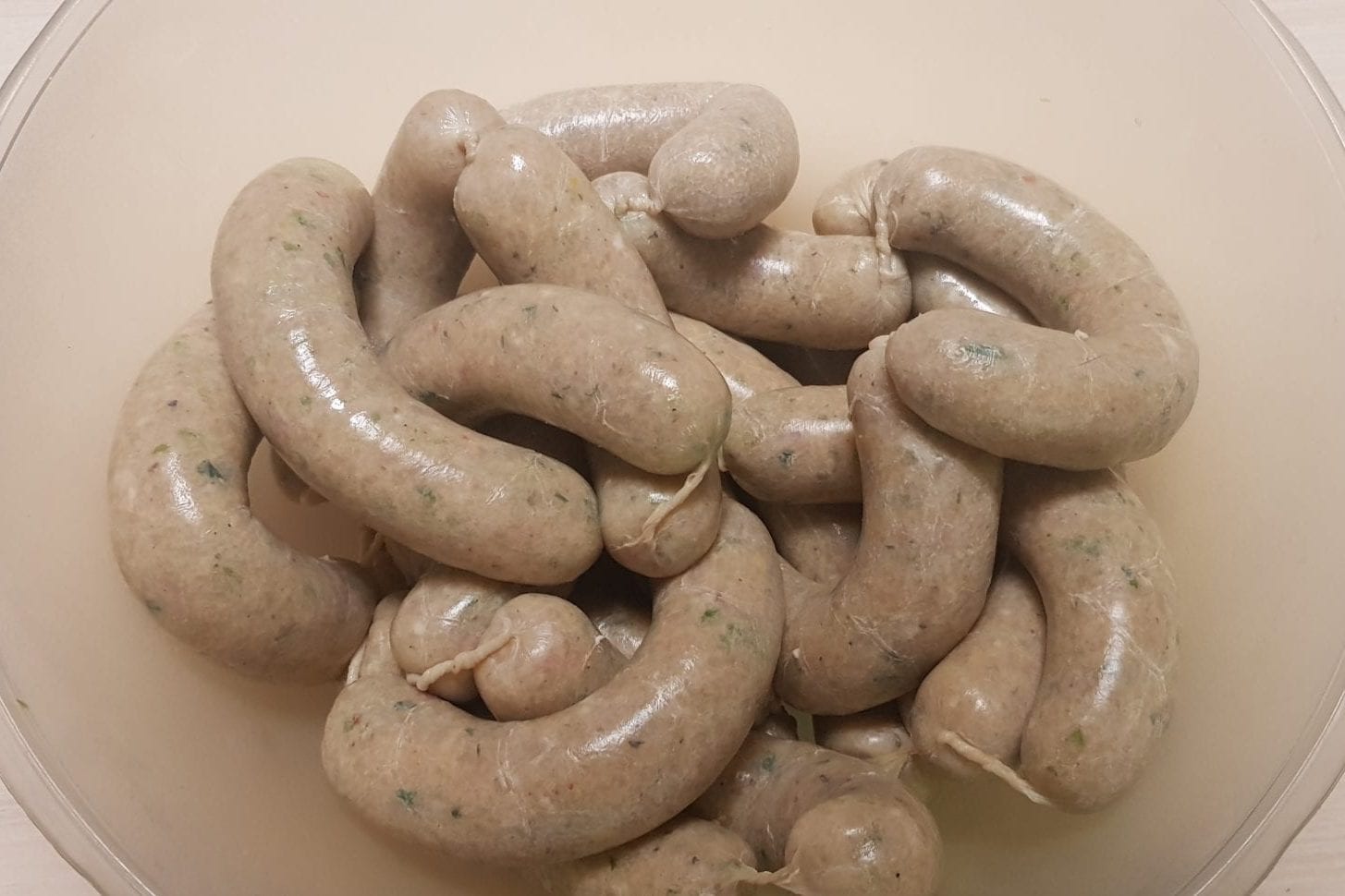 Frische Geflügelbratwurst