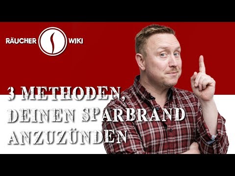 Sparbrand füllen und Anzünden (Räucherwiki Folge 16)