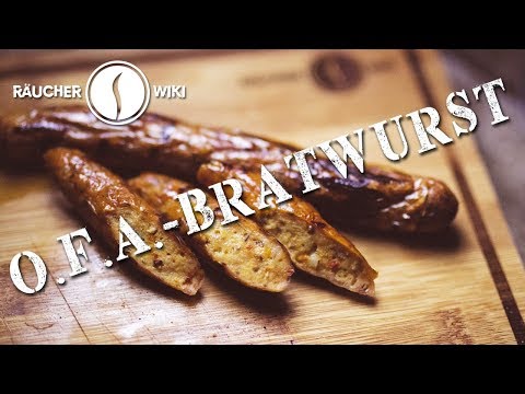 Mal anders: O.F.A.-Bratwurst (Räucherwiki Folge 11)