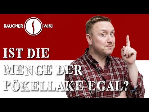 Wieviel Pökellake brauche ich? (Räucherwiki Folge 8)