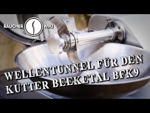 Endlich: Wellentunnel für den Beeketal-Kutter BFK9 (Räucherwiki Folge 39)