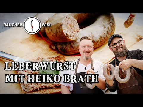 Hausmacher-Leberwurst selber machen MIT GEWINNSPIEL (Räucherwiki Folge 43)