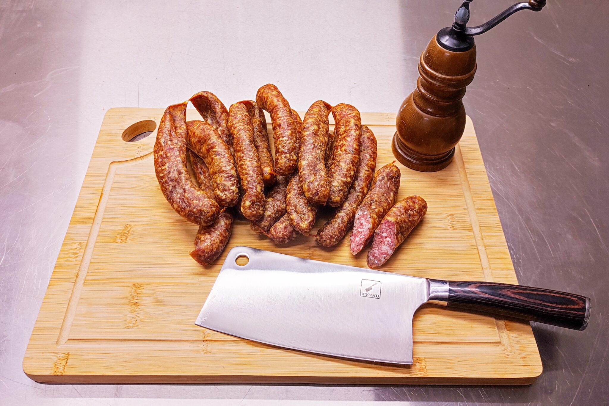 Krakauer Würstchen für den Grill | Räucherwiki