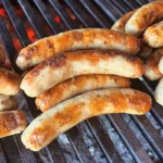 Thüringer Rostbratwurst auf dem Grill